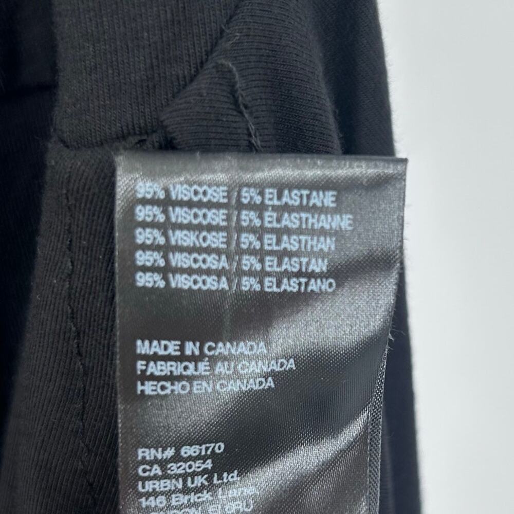New With Tags Urban Outfitters UO Monica One Shoulder Romper Black Womens Size L - Picture 9 of 14